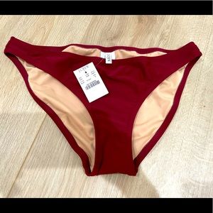 J Crew Maroon Bikini Bottom